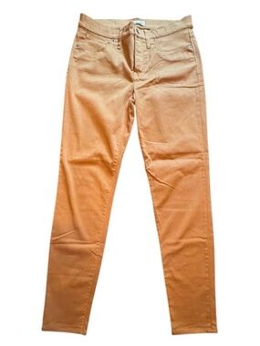 Madewell 9” High Rise Skinny Jeans in Camel